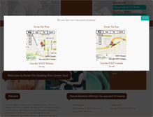 Tablet Screenshot of kwanyinhealingartseast.com